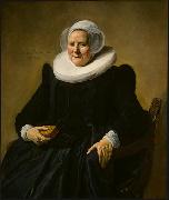 Frans Hals Portrait of an Elderly Lady oil on canvas
